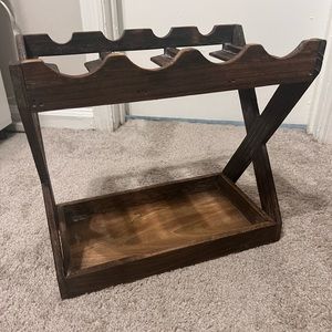 WOODEN WINE RACK